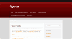 Desktop Screenshot of hyperica.com